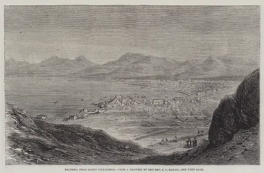 Palerme, depuis le mont Pellegrino
